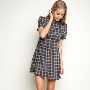 Brandy Melville plaid dress